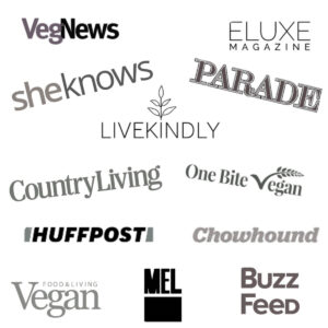 Logos of media where The Hidden Veggies recipe blog and Monica Davis has been featured.